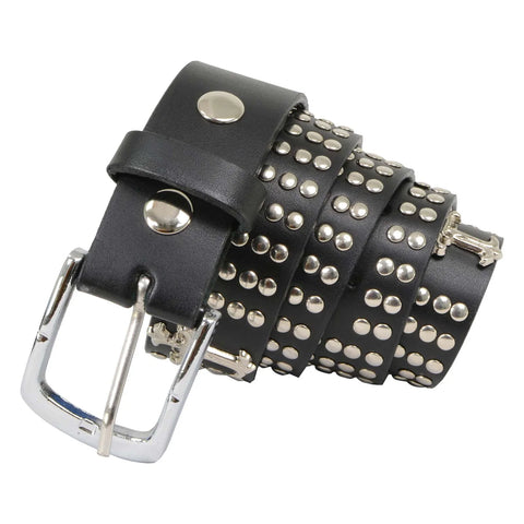 Leather Belt/Studs and Cross MP7101