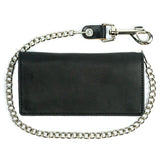 Bi-Fold Wallet w/ Chain