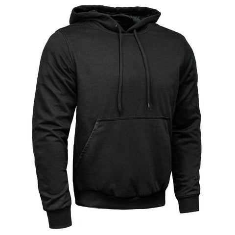 Milwaukee Leather Men's Streetguard Black CE Armored Riding Hoodie