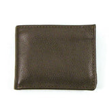 4" FINE BILLFOLD- Brown