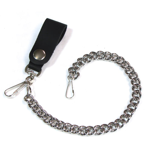 12" Wallet Chain-Silver