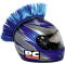 PC Racing Helmet Mohawks
