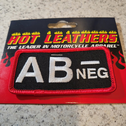 AB Negative Patch-3" X 2" (Discontinued)