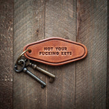 Sugarhouse Leather Keychain / Ornament / Luggage Tag