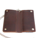 Premium Tall Credit Card Wallet With Chain