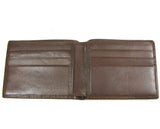 DRESS BILLFOLD BROWN 4"