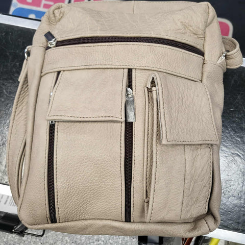 Leather CC Organizer w/Cell Phone Pocket