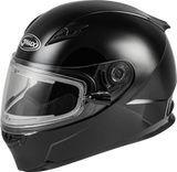 GMAX FF-49S SNOW HELMET BLACK W/ELECTRIC SHIELD