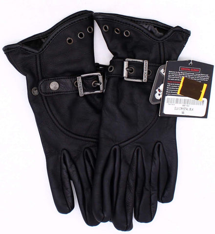 Black Brand Crystal Gloves