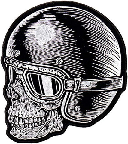 Skull Rider Head-8" X 9"
