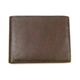 DRESS BILLFOLD BROWN 4"