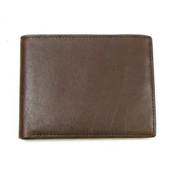 DRESS BILLFOLD BROWN 4"