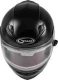 GMAX FF-49S SNOW HELMET BLACK W/ELECTRIC SHIELD