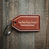 Sugarhouse Leather Keychain / Ornament / Luggage Tag