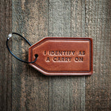 Sugarhouse Leather Keychain / Ornament / Luggage Tag