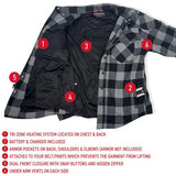 Gerbing 7V Men's Heated Flannel Shirt