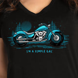 I'm A Simple Gal Ladies T-Shirt