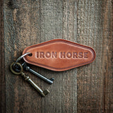 Sugarhouse Leather Keychain / Ornament / Luggage Tag