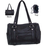 Ladies Leather Barrell Bag Purse SL498