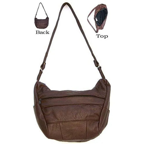 Ladies Leather Purse, Black  (SL527)