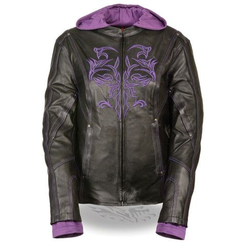 Tribal Leather Jacket ML2067