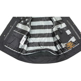 Men's Black Flag Vest  MLM3507