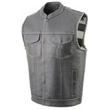 Men's Black Flag Vest  MLM3507