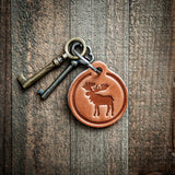 Sugarhouse Leather Keychain / Ornament / Luggage Tag