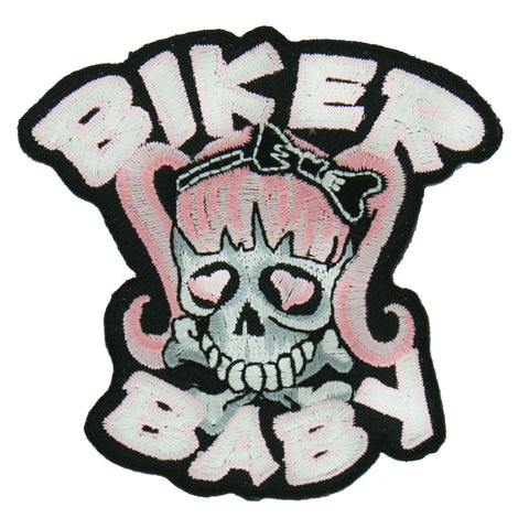 BIKER BABY Pig Tails-3" X 3"