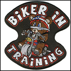 Biker in Training-4" X 4"