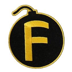 F Bomb Patch-3" X 4"