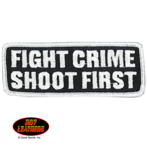 Fight Crime-4" X 2"