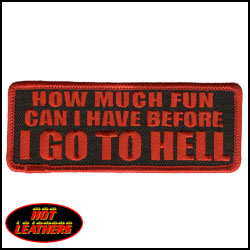I Go To Hell-4" X 2"