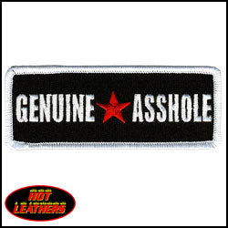 Genuine Asshole Patch - 4" X 2"