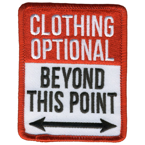 Clothing Optional 2.5" X 4"