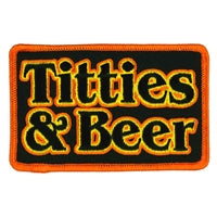 TITTIES AND BEER -4" X 3"