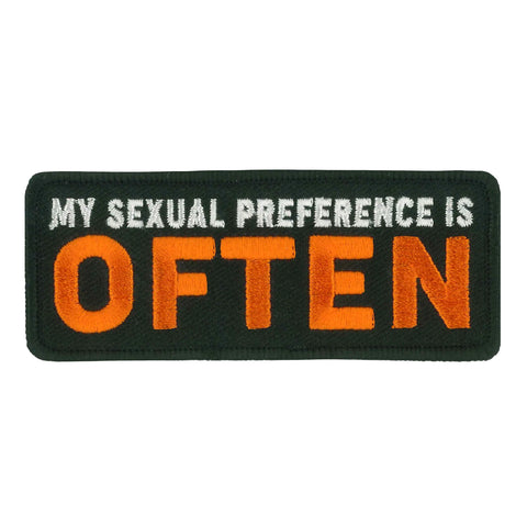 Sexual Preferance - 4" X 2"