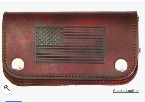 6" American Flag Wallet