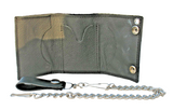 Tri-Fold Wallet W/Chain