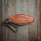 Sugarhouse Leather Keychain / Ornament / Luggage Tag