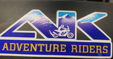 AK Adventure Riders Sticker