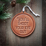 Sugarhouse Leather Keychain / Ornament / Luggage Tag