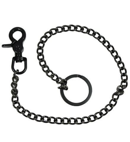 12" CHAIN W/ CLAW HOOK-BLK