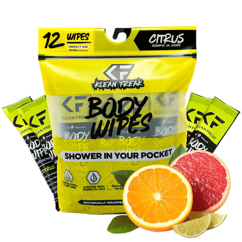KLEAN FREAK Body Wipes Singles