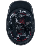 Curved Black Polo Flat Black