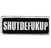 SHUTDEFUKUP-4" X 2"