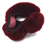 Sheepskin steering wheel cover