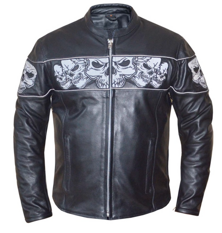 Reflective Skull Jacket 6916