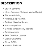 Katana Jacket 6903