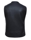 Men's Leather Club Vest 6655